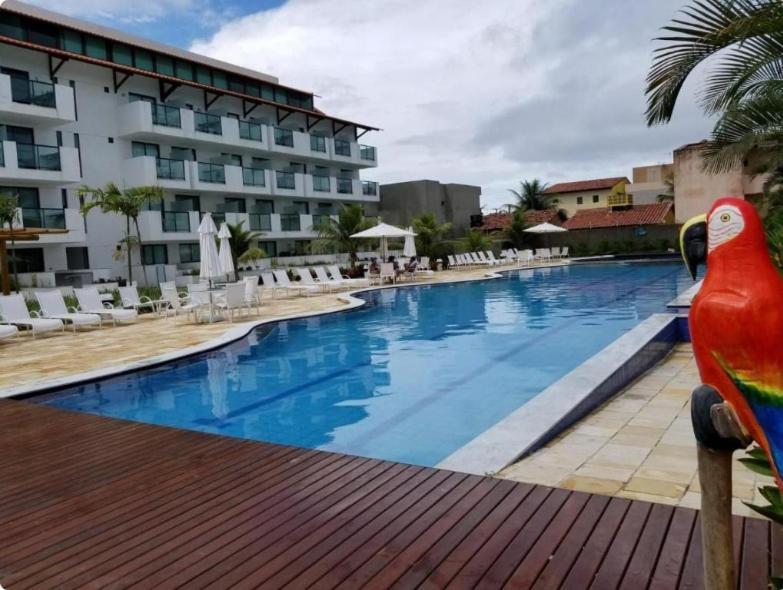 Laguna Beach Flat - Luxo Frente Para Piscina Pôrto das Galinhas Buitenkant foto